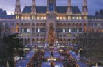Christmas market at the Town Hall in Vienna, Austria. Photo credit: G. Popp/Austrian National Tourist Office