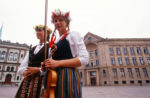 Young musicians in their colorful national Estonian costumes. Photo credit: Peter Guttman