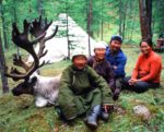 Reindeer herders near Hovsgol Lake. Photo credit: Peter Guttman