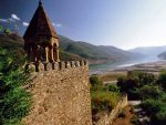 Ananuri Fortress is famous for its stunning views, featured in many Georgian movies. Photo credit: Peter Guttman