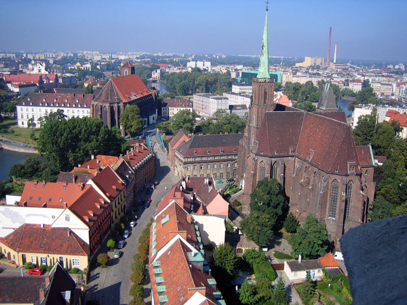 Winding streets of old Wroclaw, Poland.Photo credit: Renee Van Drent