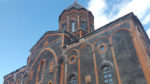 Gyumri’s Amenaprkich (Holy Savior) Church, reconstructed after the devastating 1988 earthquake. Photo credit: Anya von Bremzen
