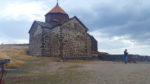 Catching the views from Sevanavank Monastery near Lake Sevan, Armenia. Photo credit: Anya von Bremzen