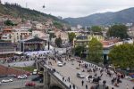 Central Tbilisi, thriving and full of life.