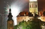 Fireworks in Cesky Krumlov, Czech Republic. Photo credit: Czechtourism