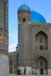 Tillo Kori madrassah in Samarkand, Uzbekistan. Photo credit: Ann Schneider
