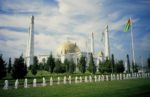 Turkmenbashi Ruhy Mosque in Ashgabat, Turkmenistan. Photo credit: Michel Behar