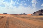 A Desert Road Near Hail. Photo credit: Douglas Grimes