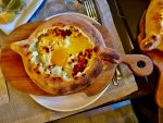 Adjarian Khachapuri in Batumi (Georgia, South Caucasus). Photo credit: Michel Behar