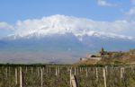 Mount Ararat rising behind Khor Virap Monastery in Armenia. Photo credit: Martin Klimenta