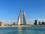 The modern Bahrain World Trade Center in Manama. Photo credit: Tabish Firoz