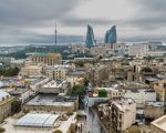 Baku as seen from Maiden Tower.