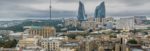 Panoramic view of Baku from Maiden Tower. Photo credit: Jered Gorman