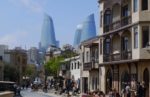 Melding of modern and traditional architecture in Baku. Photo credit: Martin Klimenta