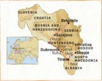 Balkan Odyssey Map