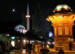 It's like old times again in Sarajevo's old town, Bašcaršija – easy to enjoy the nightlife. Photo credit: BH Tourism