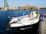 A boat moored off Manama - a great way to see the city or go snorkeling. Photo credit: Tabish Firoz