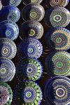 Hand-painted Uzbek ceramics. Photo credit: Abdu Samadov