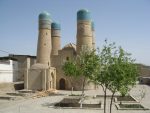 The Chor Minor in Bukhara, Uzbekistan. Photo credit: Jake Smith