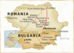 Bulgaria-Romania Map