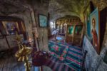 Interior of old Orhei Monastery in Orhei, Moldova. Photo credit: Gary Krosin