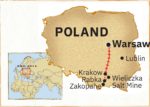 Christmas Traditions of Poland Map 2020.