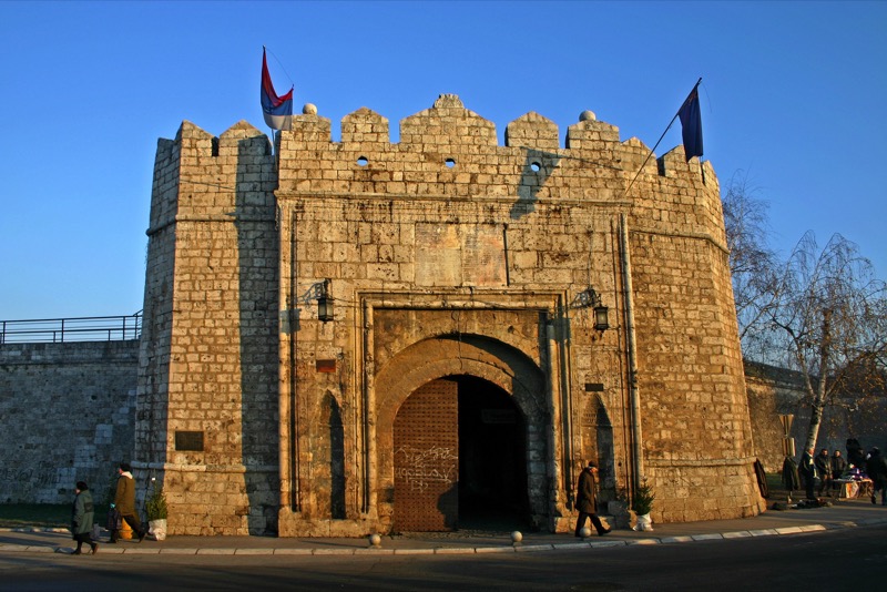 Nis’ Stambol Gate at sunset. Photo credit: Dragan Bosnic, Branko Jovanovic, Srdjan Veljovic, NTOS archive