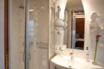 Sample Superior Deluxe cabin en-suite bathroom - Golden Eagle Danube Express