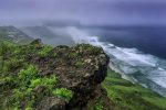 Breathtaking scenic photo of the sea from the top of the mountain in Salalah, Oman. Photo credit: Oman Tourist Board