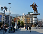 Skopje, the capital and largest city of the Republic of North Macedonia. Photo credit: Cynthia Hummel