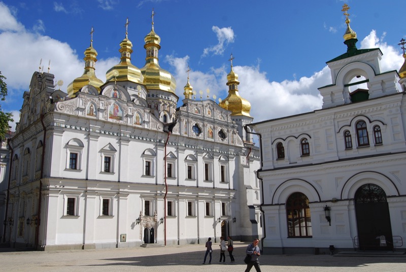 The Kievo-Pecherskaya Lavra, also known as the Monastery of the Caves. Photo credit: Douglas Grimes
