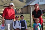 Meeting with local villagers in Kyrgyzstan. Photo credit: Russ Cmolik & Ellen Cmolik