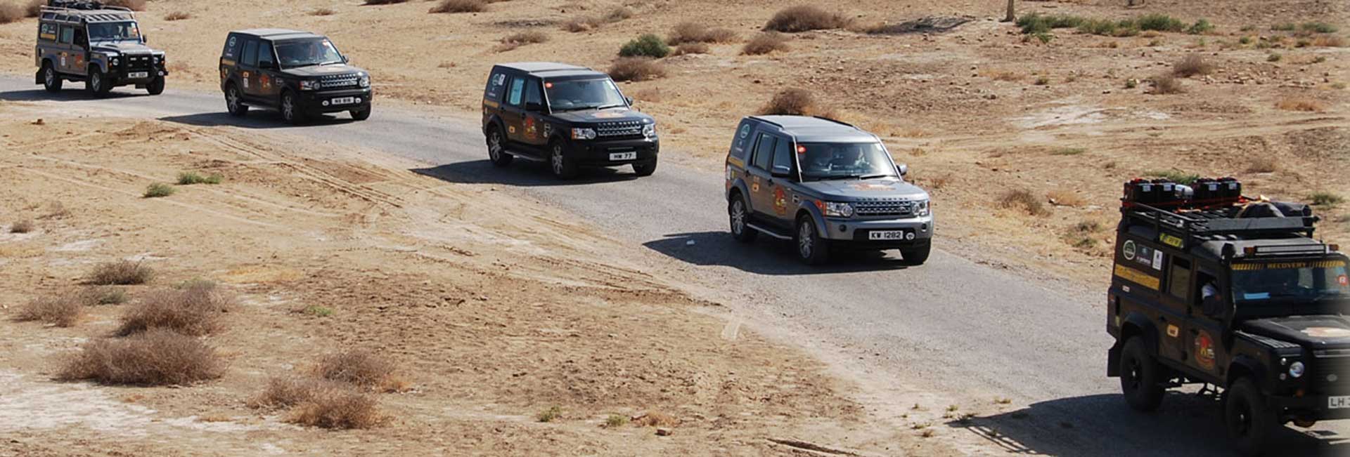 Modern-day caravan expedition. Photo credit: Douglas Grimes