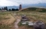 Burana Tower in Kyrgyzstan. Photo credit: Douglas Grimes