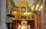 Gilded marble interior of Dubrovnik's Saint Blaise Cathedral – a popular venue for wedding ceremonies. Photo credit: Douglas Grimes