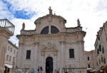 An 18th century baroque treasure, St. Blaise Cathedral on Luza Square is named after the patron saint and protector of Dubrovnik. Photo credit: Chris Lira