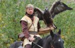 Hunting with Golden Eagle in Almaty, Kazakhstan. Photo credit: Phil Kidd
