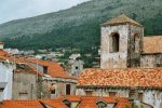 Terracotta roofs in Dubrovnik.