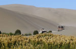 Dunes around Crescent Moon Lake near Dunhuang, China. Photo credit: Martin Klimenta