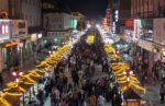 Night market in Dunhuang, China. Photo credit: Martin Klimenta