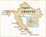 Essential Croatia Map