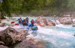 Rafting the Soca River, Slovenia. Photo credit: Iztok Medja / www.slovenia.info