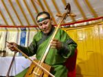 Traditional Mongolian horse head fiddle. Photo credit: Michel Behar