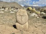 Balbal statue in Kyrgyzstan.