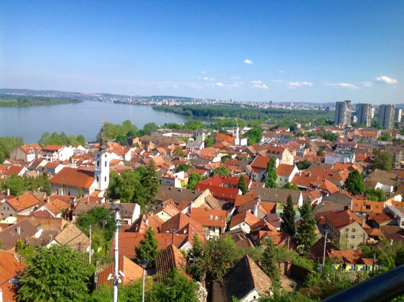 A birds's-eye view of Belgrade, the capital of Serbia. Photo credit: Dragan Bosnic, Branko Jovanovic, Srdjan Veljovic, NTOS archive.