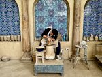Fergana Valley ceramicist at work in Uzbekistan. Photo credit: Michel Behar