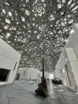 The artistic corridors of the Louvre Abu Dhabi. Photo credit: Michel Behar