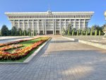 Old Parliament building of Kyrgyzstan.