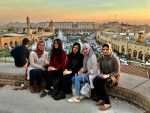 Locals gathered atop the Erbil Citadel. Photo credit: Michel Behar