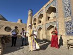 Uzbek folk performance in Khiva.